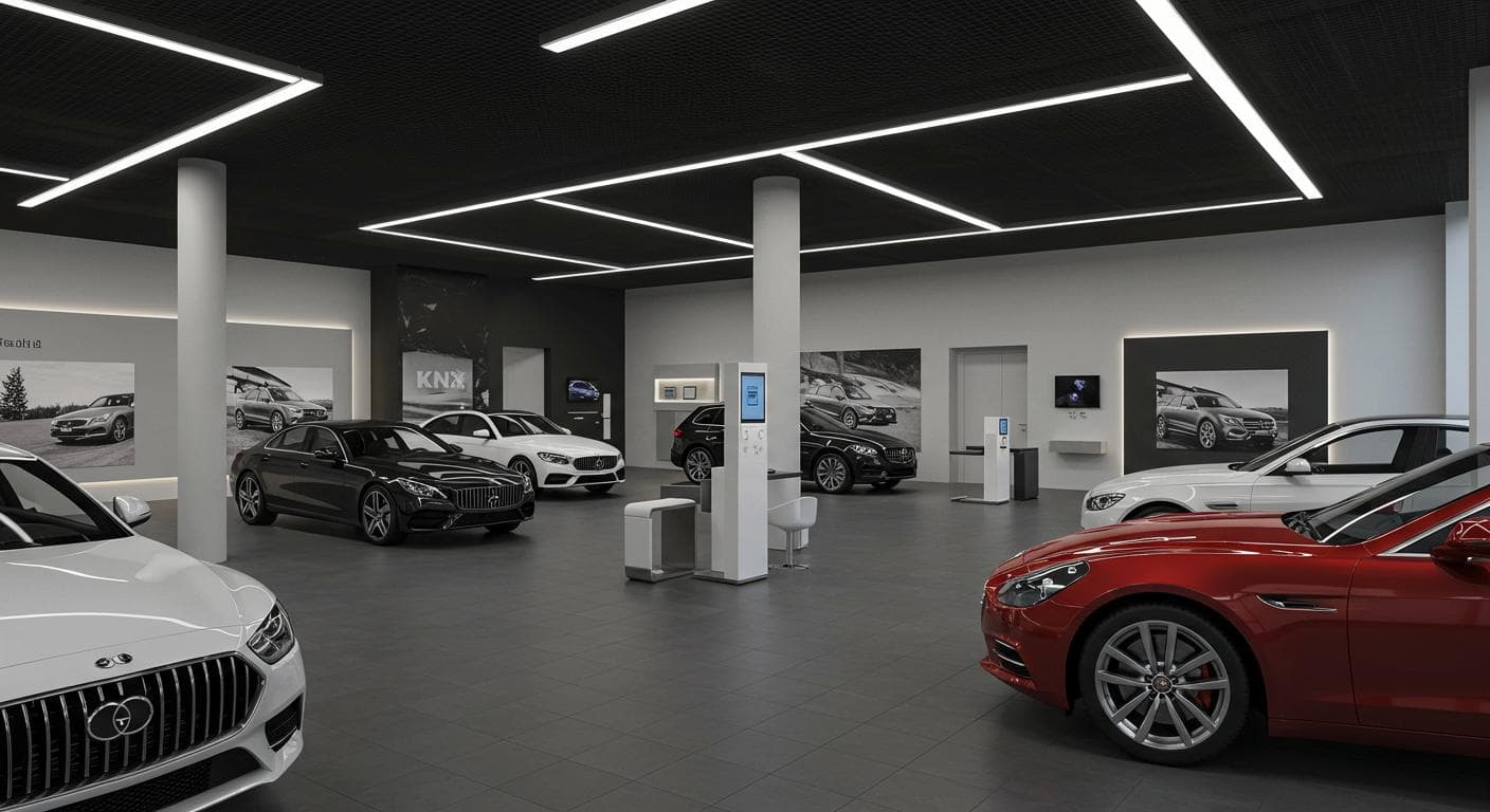 Showroom automobile à Luxembourg